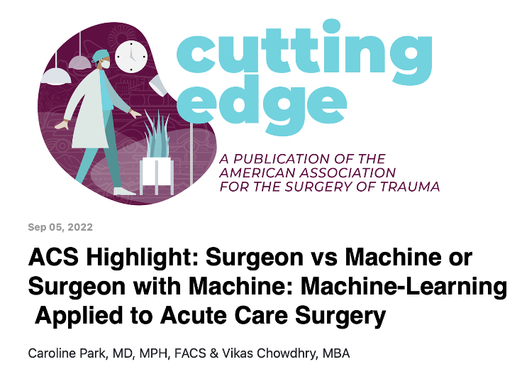 Surgeon vs Machine or Surgeon with Machine?